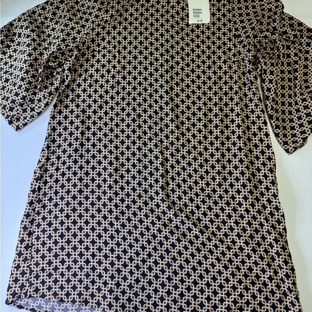 Richard‎ Allan Black and Gold Chain Mini dress H&M